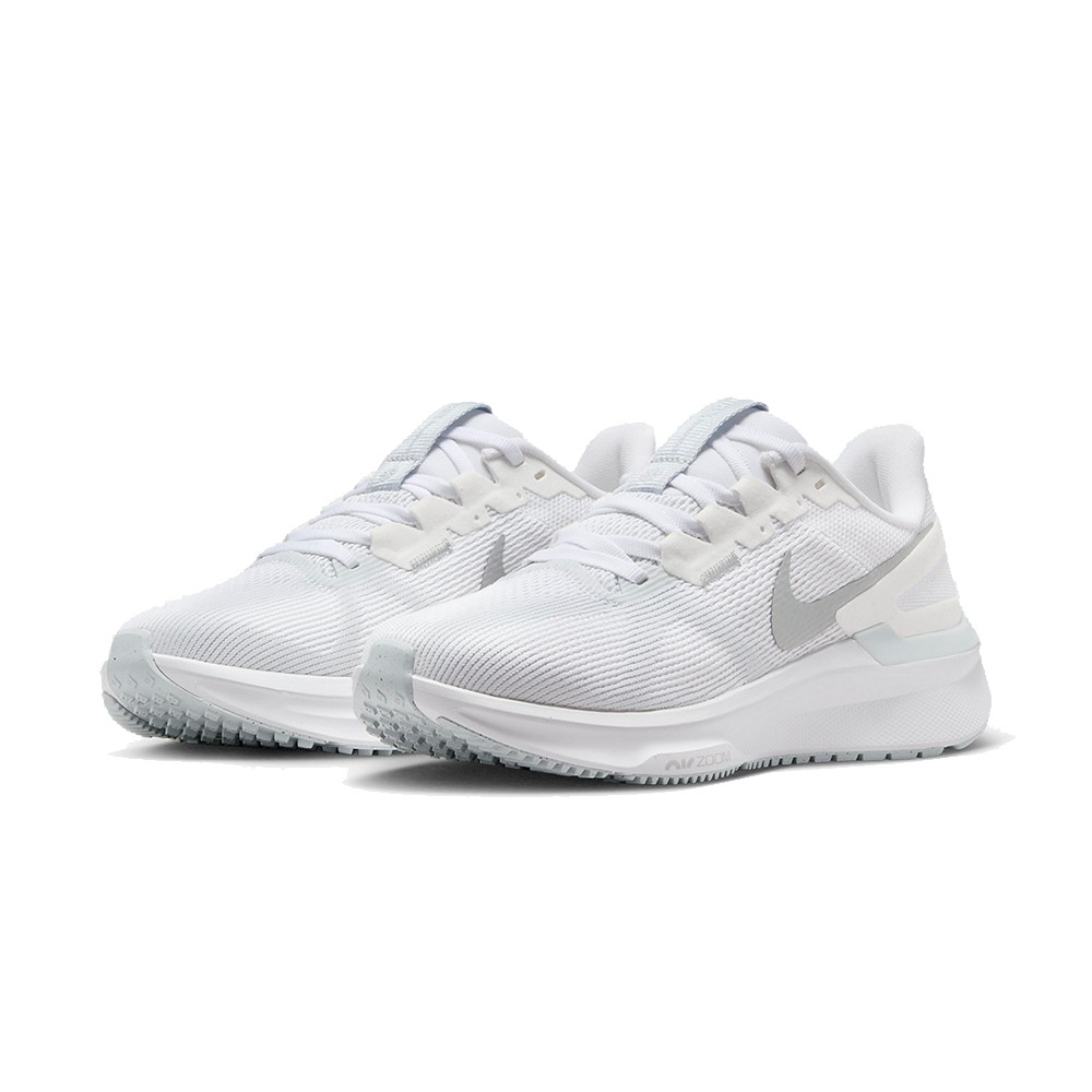 NIKE 女 W AIR ZOOM STRUCTURE 25 基本款 簡約 慢跑鞋-DJ7884-101 廠商直送