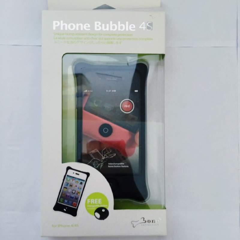 iPhone 4/4S 手機殼 Bubble 黑