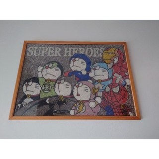 哆啦a夢super heroes水晶掛畫