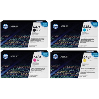 HP 647A 一組四色 CE260A+CE261A+CE262A+CE263A 原廠碳粉匣《贈100元7-11禮券》
