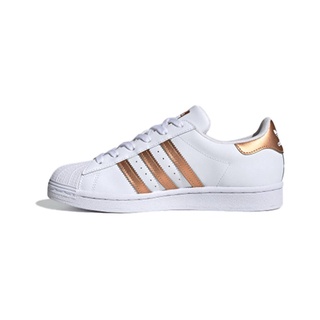 <MXX> 100%公司貨 Adidas Superstar 白金 金標 橘金 古銅金 貝殼鞋 白 FX7484 女鞋