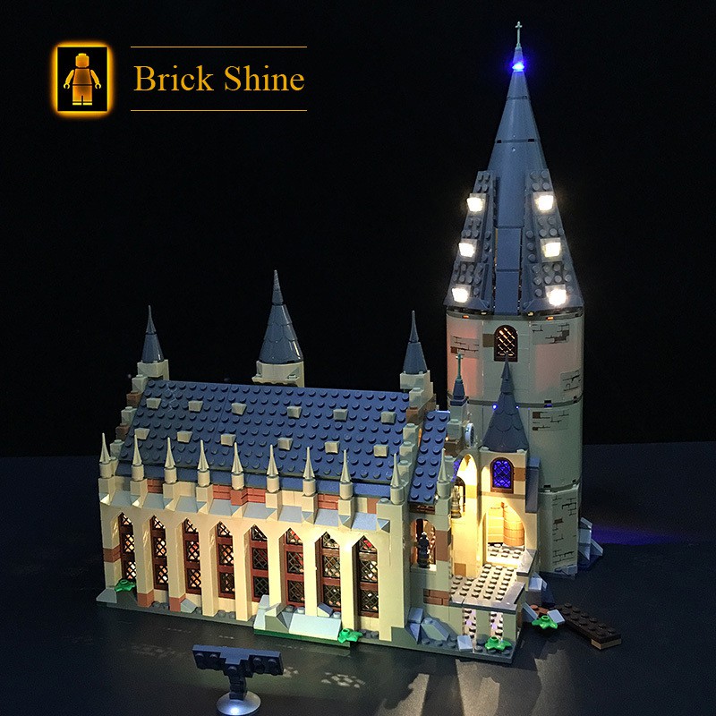 現貨【BRICK SHINE】【燈組】無主體 適用 樂高 LEGO 75954 霍格華茲城堡 全新未拆  BS燈組
