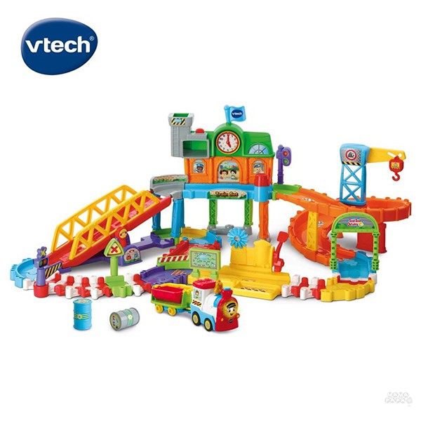 Vtech 嘟嘟車系列-皇家建築電動火車鐵道組(電動車) / 聖誕節禮物 /生日禮物 / 兒童節禮物