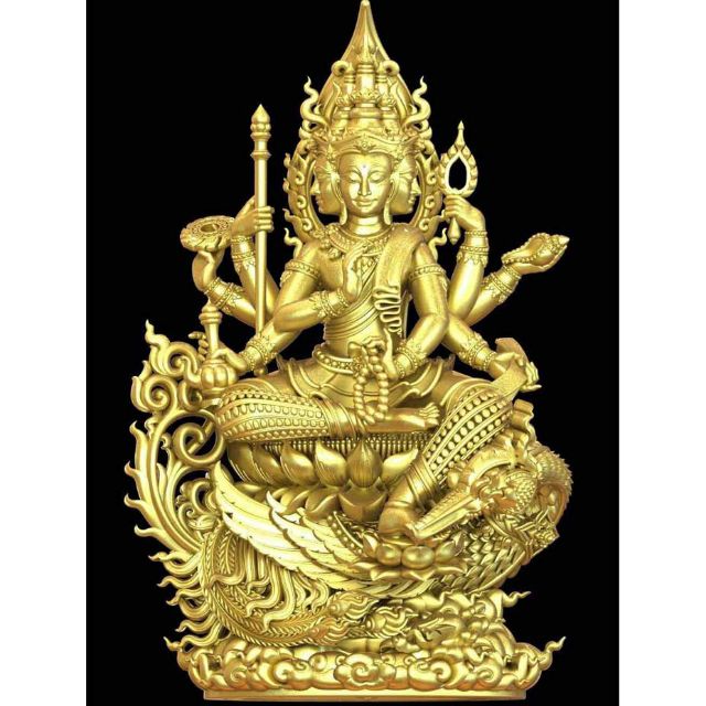 佛牌百寶箱 四面佛龍普年2561 年四面佛佛牌四面神佛牌龍婆年大梵天王 蝦皮購物