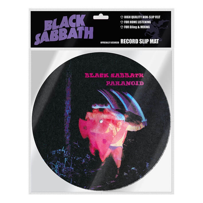 黑色安息日 BLACK SABBATH (PARANOID) 黑膠唱盤保護墊