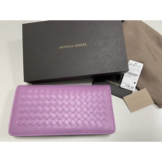 全新 Bottega Veneta 粉紫/粉紅 小羊皮WOC鍊帶包 購於銀座BV