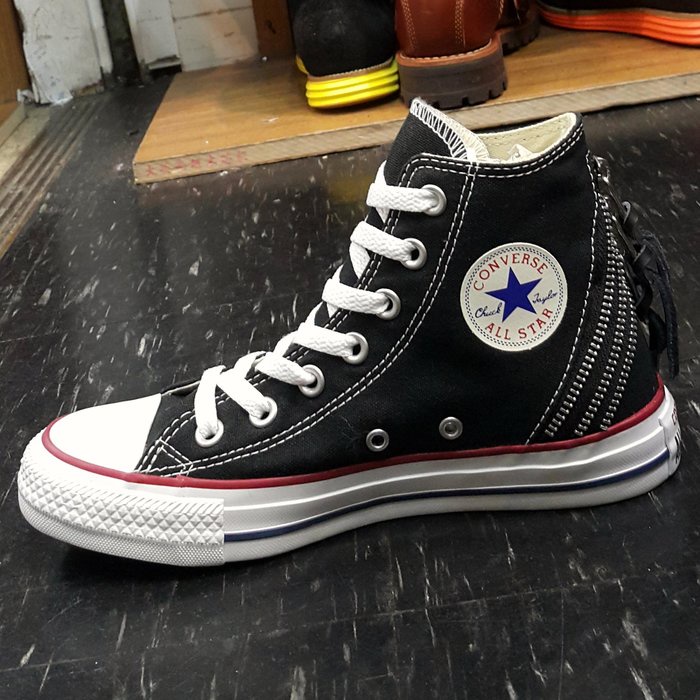 TheOneShop Converse Chuck Taylor AllStar 高筒 帆布 黑色 拉鍊 547206C