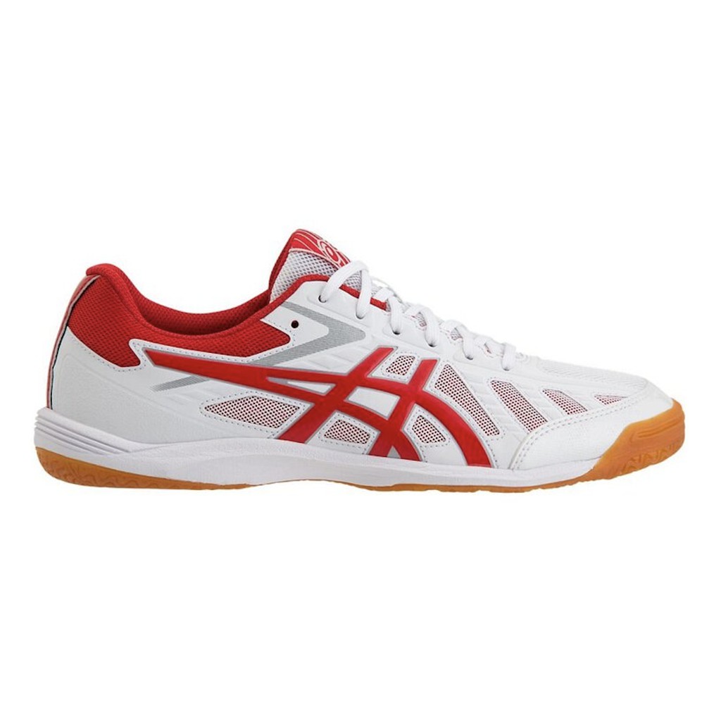 ASICS 桌球鞋 ATTACK HYPERBEAT SP 3 亞瑟士 男女款 桌球鞋 白紅色 1073A004-101