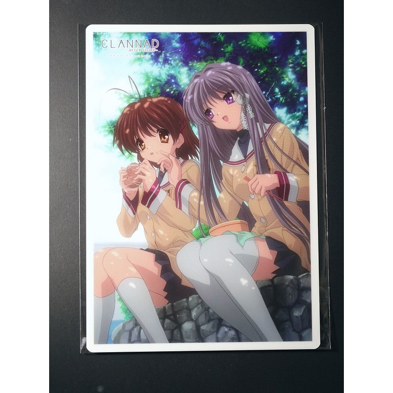 [加冰] () CLANNAD 動畫版 B5尺寸 墊板 古河渚 藤林杏 日版 全新