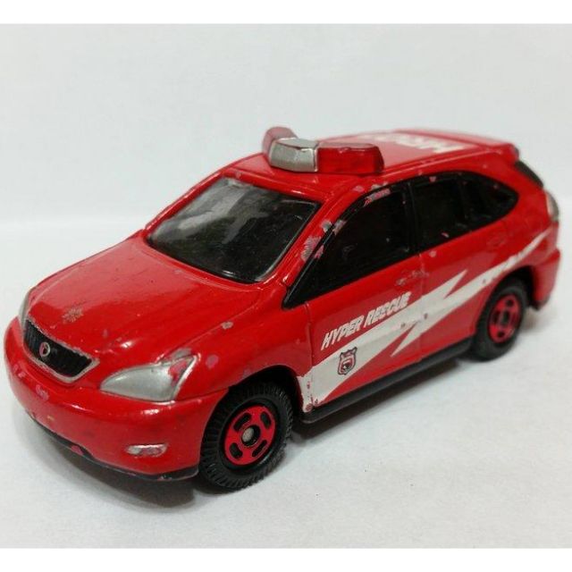 多美 TOMY TOMICA NO.62 - HR HYPER RESCUE TOYOTA HARRIER