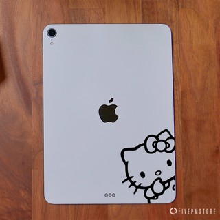 貼紙貼花 iPad MacBook Hello Kitty Peek 可用於筆記本電腦和汽車貼紙