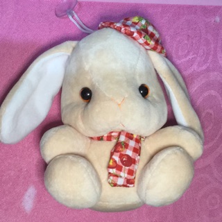 可愛兔子絨毛玩偶 可愛兔子絨毛吊飾