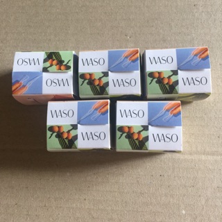 全新現貨 SHISEIDO 資生堂國際櫃 WASO 胡蘿蔔保濕凝凍5ml*5=25ml 效期2020年4月（特價399元