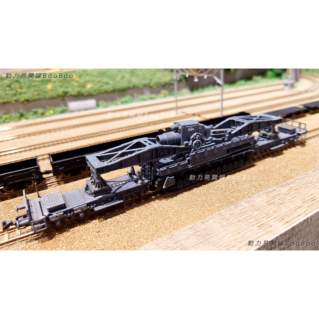 Nゲージ　列車砲　60cm臼砲 　オーディン？　ドイツ軍　装甲列車 Nゲージ 列車砲 60cm臼砲 オーディン？ ドイツ軍 装甲列車