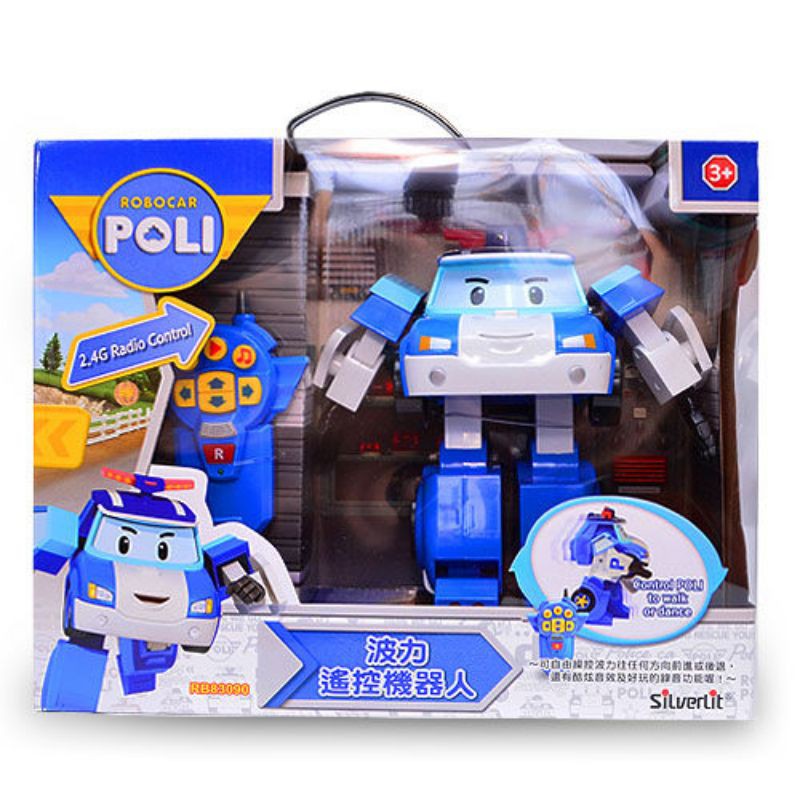 全新 玩具反斗城 POLI-10吋 波力遙控機器人 伯寳行