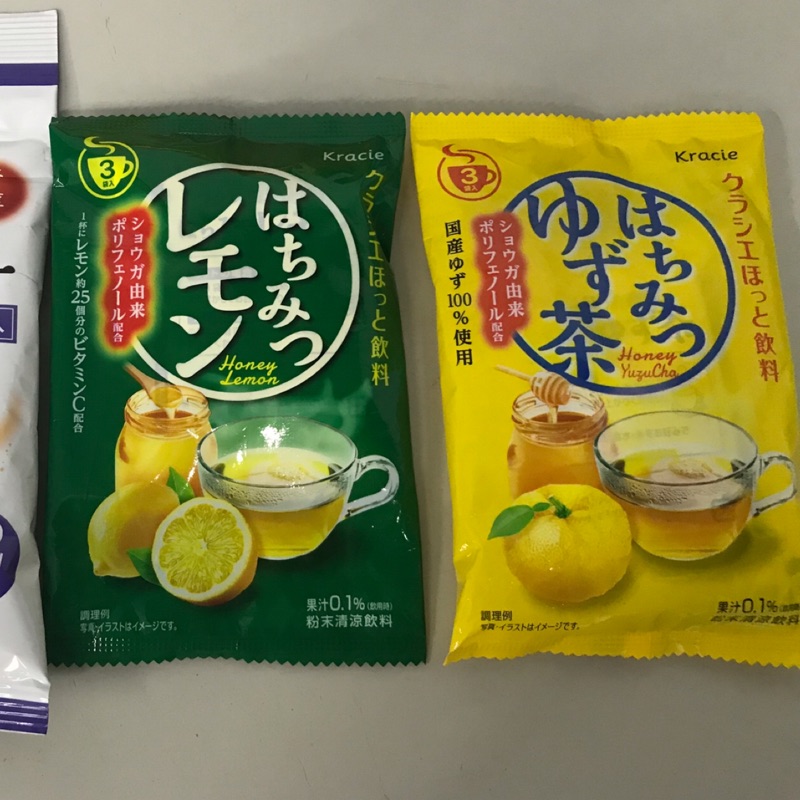 「漫畫物語」日本帶回 蜂蜜柚子茶 / 蜂蜜檸檬茶 茶包