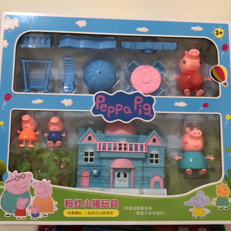 佩佩豬玩具&amp;粉紅小豬