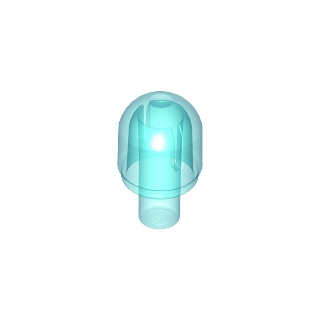 正版樂高LEGO零件(全新)- 58176 28624, 29380 燈 燈罩 警示燈 透明亮藍色