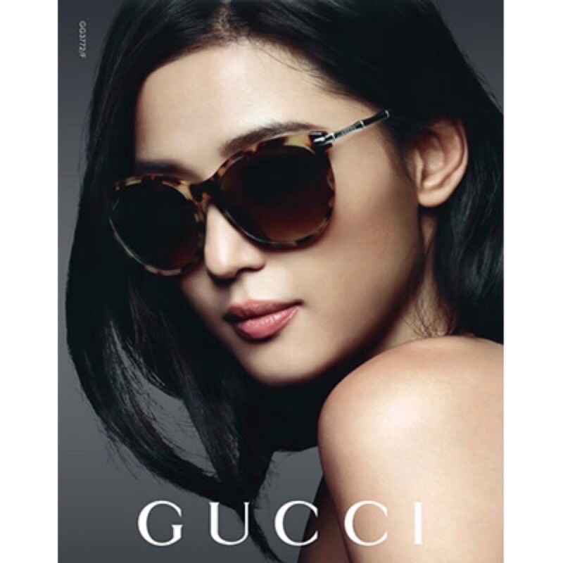 全智賢、小S同款Gucci竹節太陽眼鏡，墨鏡全新正品GG3777FS豹紋