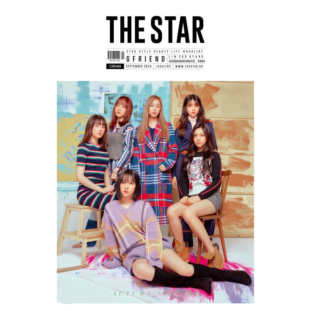 ksplaza 🇰🇷-[現貨]THE STAR 韓國雜誌 2018 9月號 GFriend 여자친구