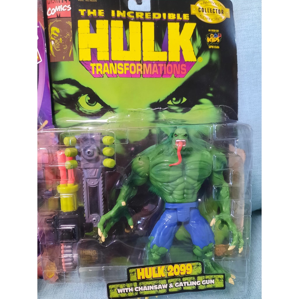 全新 ToyBiz 1997 出品 7吋 The Incredible HULK 系列人偶! Marvel 浩克