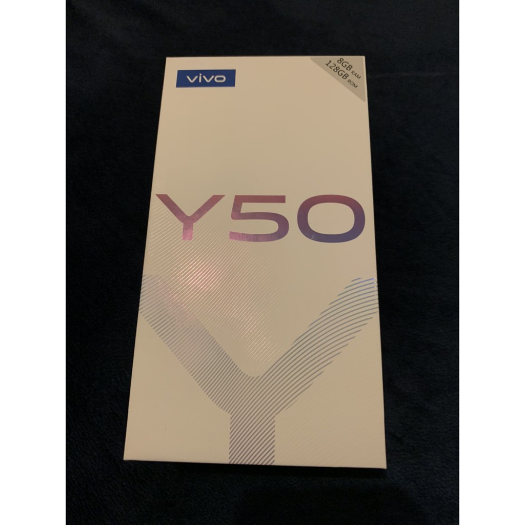 【vivo】Y50 6.53寸八核心大電量智慧型手機(8GB/128GB) 2020/7/22續約全新機轉售 誠可議