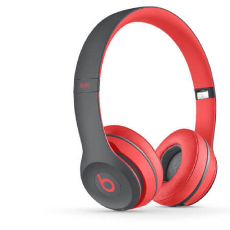 Beats Solo2 Wireless Active Collection 藍牙耳罩式耳機-紅