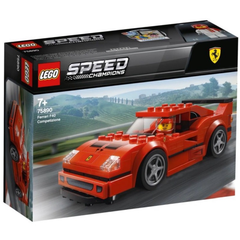 &lt;傑克玩樂高&gt; LEGO 樂高積木 75890 speed champions 法拉利 F40 賽車