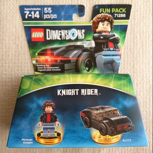 【 LEGO】樂高 71286 霹靂遊俠 李麥克 Dimensions Knight Rider Fun Pack