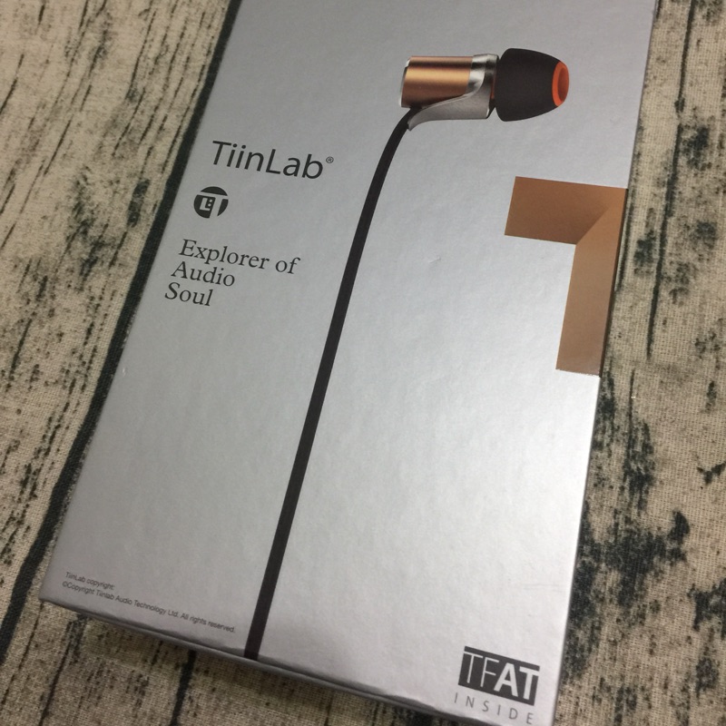 周杰倫代言 TiinLab TBass of TFAT TT 系列耳機 TT231 全新正品 原價2590