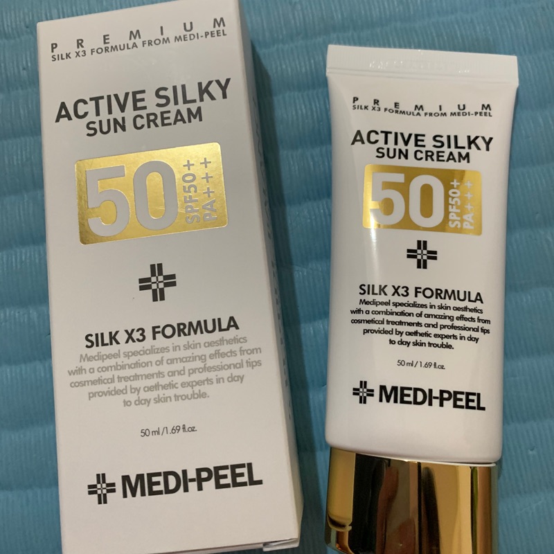 Medi-Peel Active Silky Sun Cream 高效絲滑防曬霜 50ml (SPF50+/PA+++)