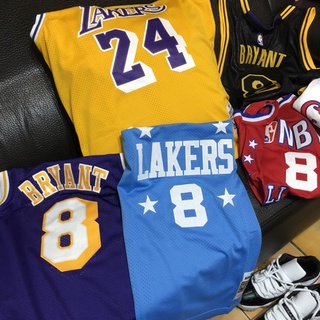 【現貨】全新 窄肩NBA球衣Mitchell & Ness kobe Nike 球衣