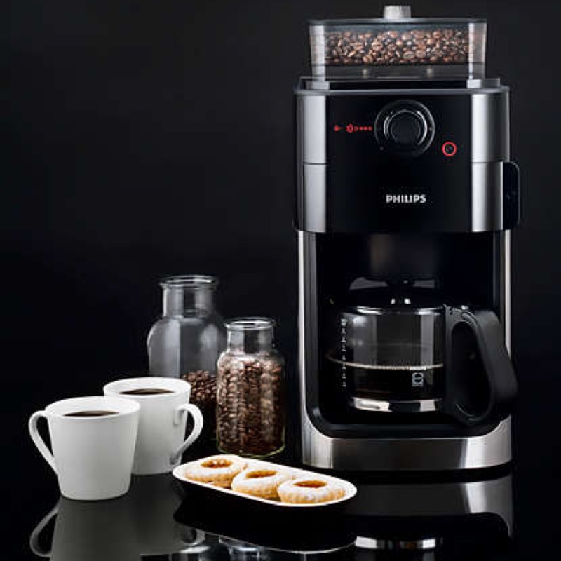 飛利浦 PHILIPS 全自動研磨咖啡機（HD7761)全新、免運費