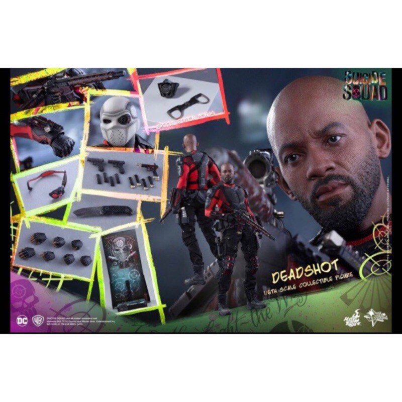 野獸國 Hot toys MMS381 死射 Deadshot 自殺突擊隊 特別版 死亡射手