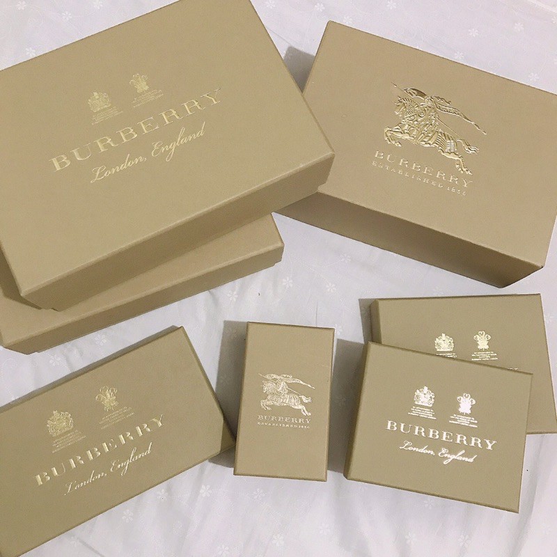 Burberry 精品紙袋 盒子 禮盒 博柏利 巴寶莉 正櫃購入盒子 大中小迷你尺寸 送禮必備 生日禮物 情人節