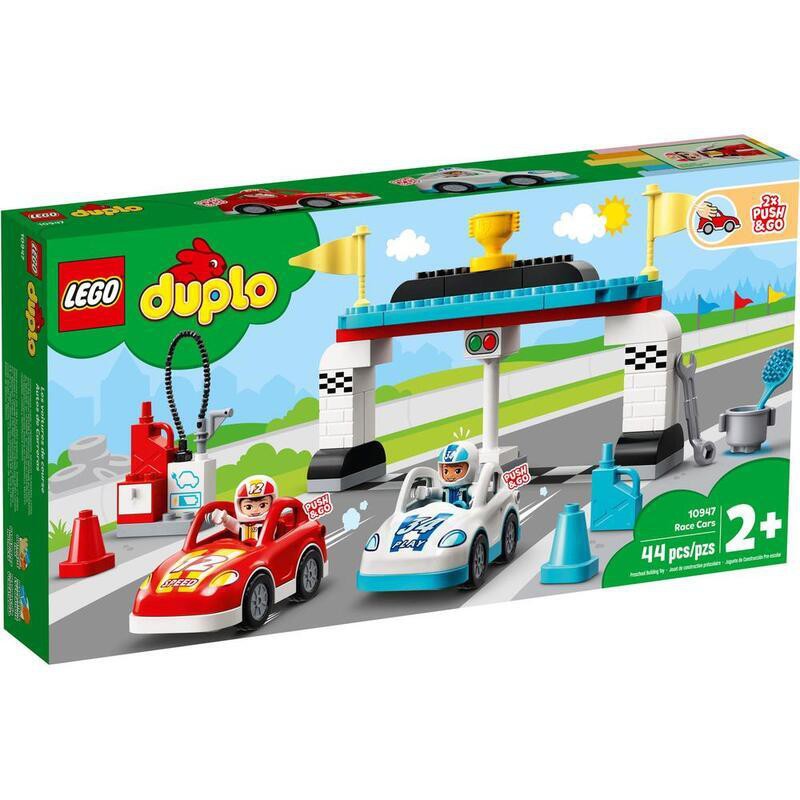【MRW】LEGO 樂高 積木 玩具 DUPLO 得寶系列 賽車競賽 10947