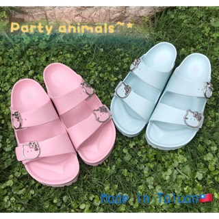 🎊 Party Animals 🎊Hello Kitty 凱蒂貓 輕量拖鞋 拖鞋 防水拖鞋 台灣製造