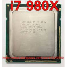 Cpu i7 975 / i7 980x 端蓋插座 1366 Running main x58 專業化在錯誤的圖形或遊戲
