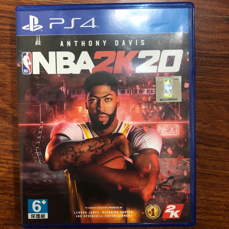 PS4（二手）正品 NBA 2K20 中文版
