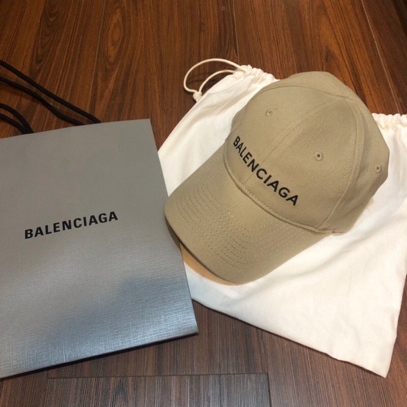 Balenciaga Logo Cap 巴黎世家 卡其老帽 全新現貨在台