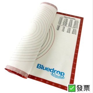Bluedrop藍點 出口美國矽膠揉麵墊 61x43cm 鉑金矽膠墊 烘焙墊 不沾矽膠墊 大號揉麵墊 耐高溫矽墊 防滑墊