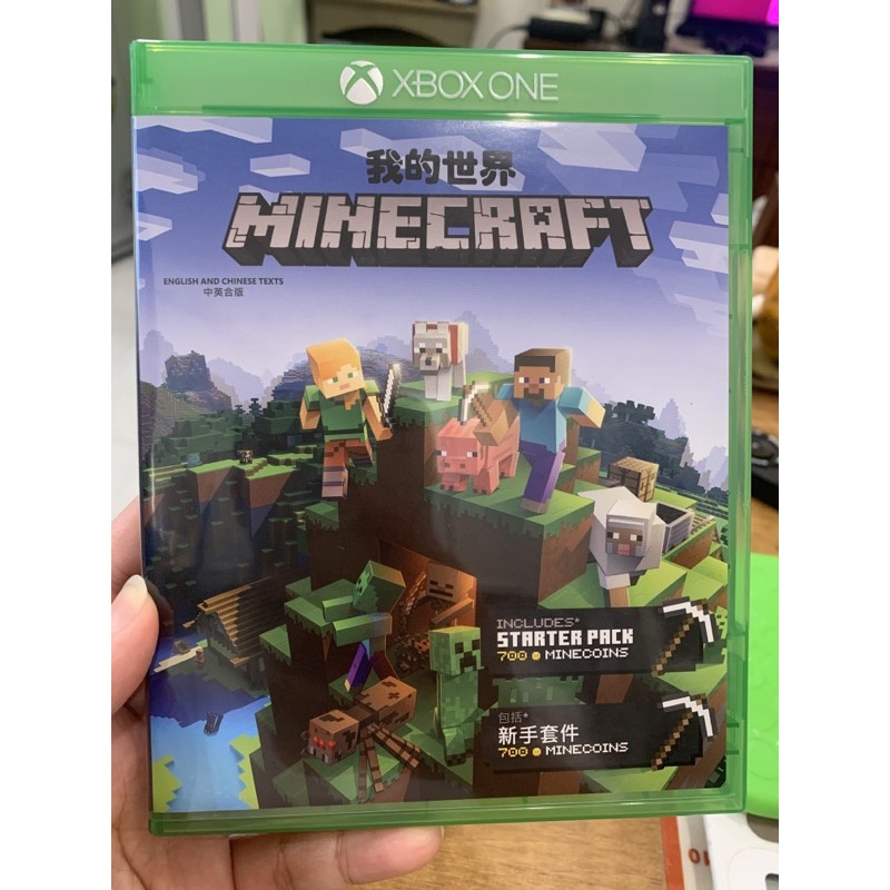 我的世界minecraft Xbox One新二手 只拆開 沒使用 買錯型號 蝦皮購物