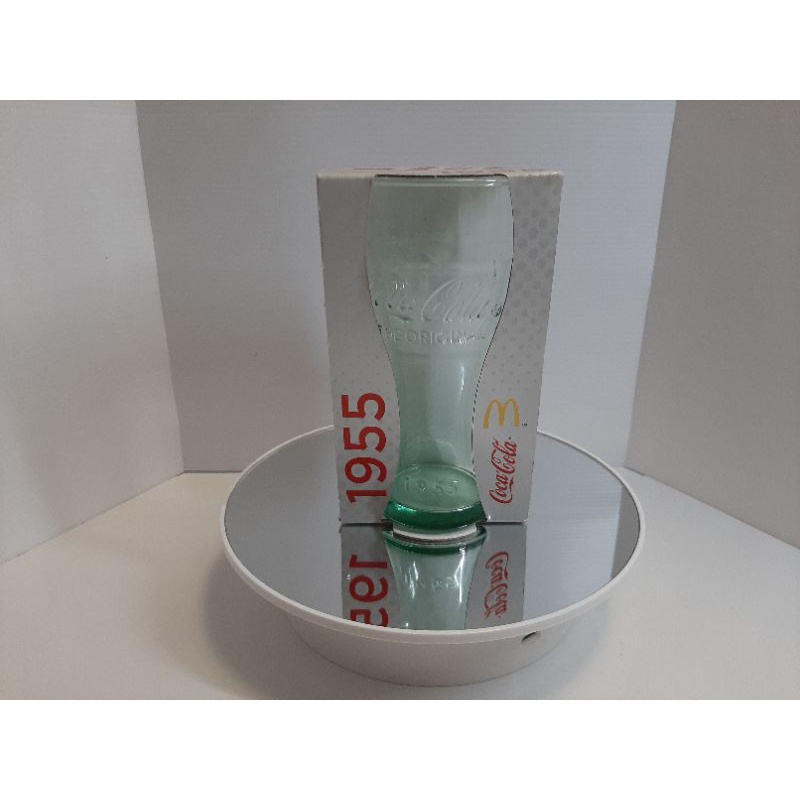 全新麥當勞可口可樂百年曲線瓶杯1955
