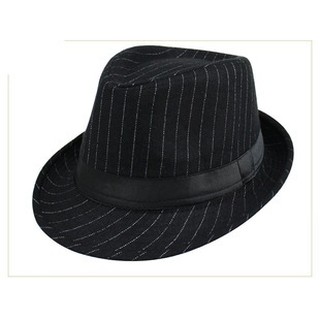 有間小鋪:條紋禮帽 英倫帽子 復古帽子 小西裝帽爵士帽 男帽子 女帽子 男帽 女帽 帽子男 帽子女 紳士帽 毛呢帽子