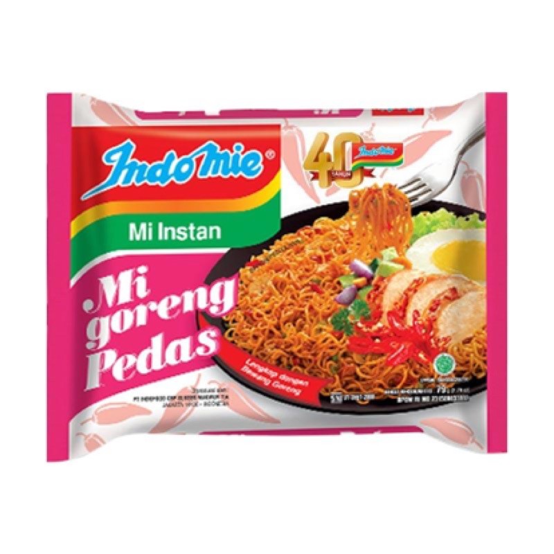 indomie goreng pedas indomie ayam bawang
