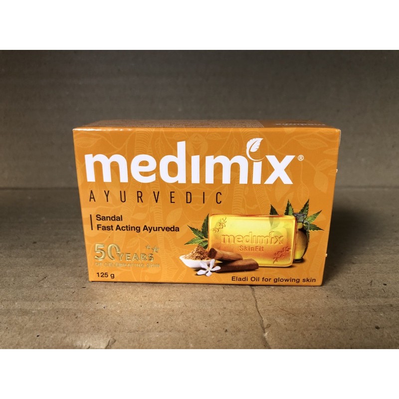 MEDiMIX 印度綠寶石皇室藥草浴美肌皂 125g 檀香 印度內銷版