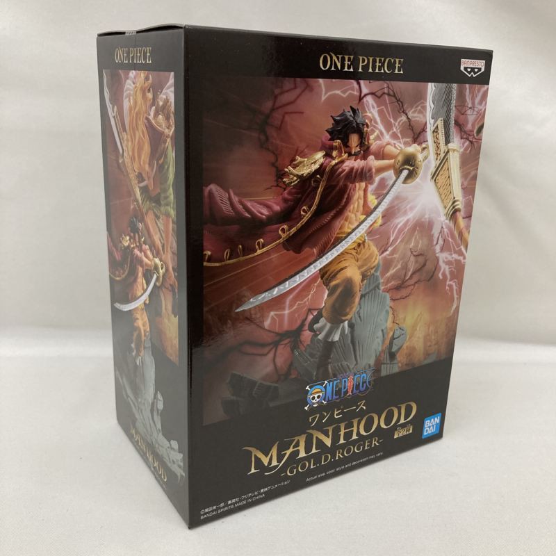 bANPRESTO 海賊王 MANHOOD 羅傑 A款 代理版 景品【現貨】【TOY JO】