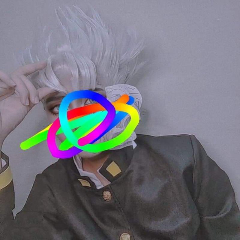 JOJO廣瀨康一 cos cosplay  毛娘造型假髮
