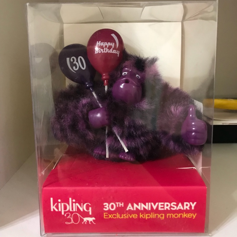 Kipling 30週年 紀念吊飾 猴子吊飾 鑰匙圈