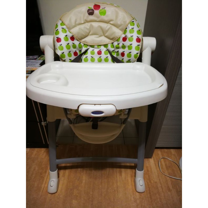 免運～二手 GRACO 可調式高低餐椅Contempo 嬰幼兒餐椅 兒童餐椅